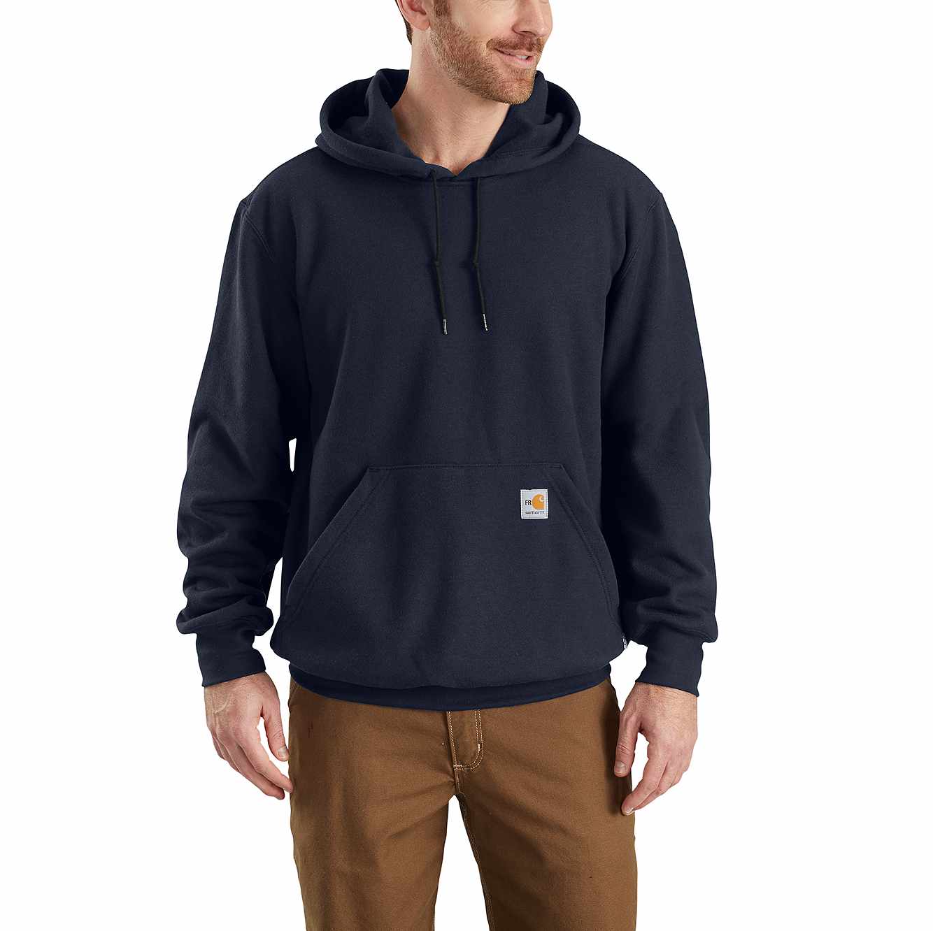 Flame-Resistant Rain Defender® Heavyweight Hooded Sweatshirt | Carhartt ...