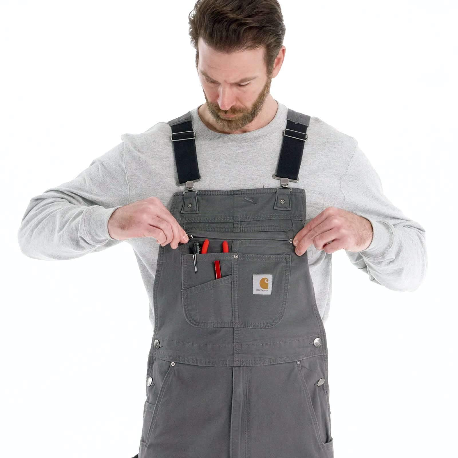 Additional thumbnail 2 of Rugged Flex® Relaxed Fit Canvas Bib Overall