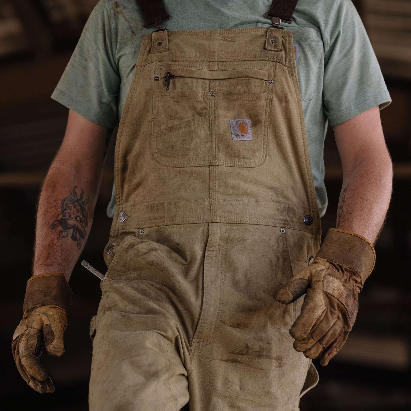 Additional thumbnail 6 of Rugged Flex® Relaxed Fit Canvas Bib Overall