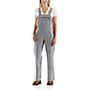 Additional thumbnail 1 of Women's Relaxed Fit Denim Railroad Stripe Bib Overall