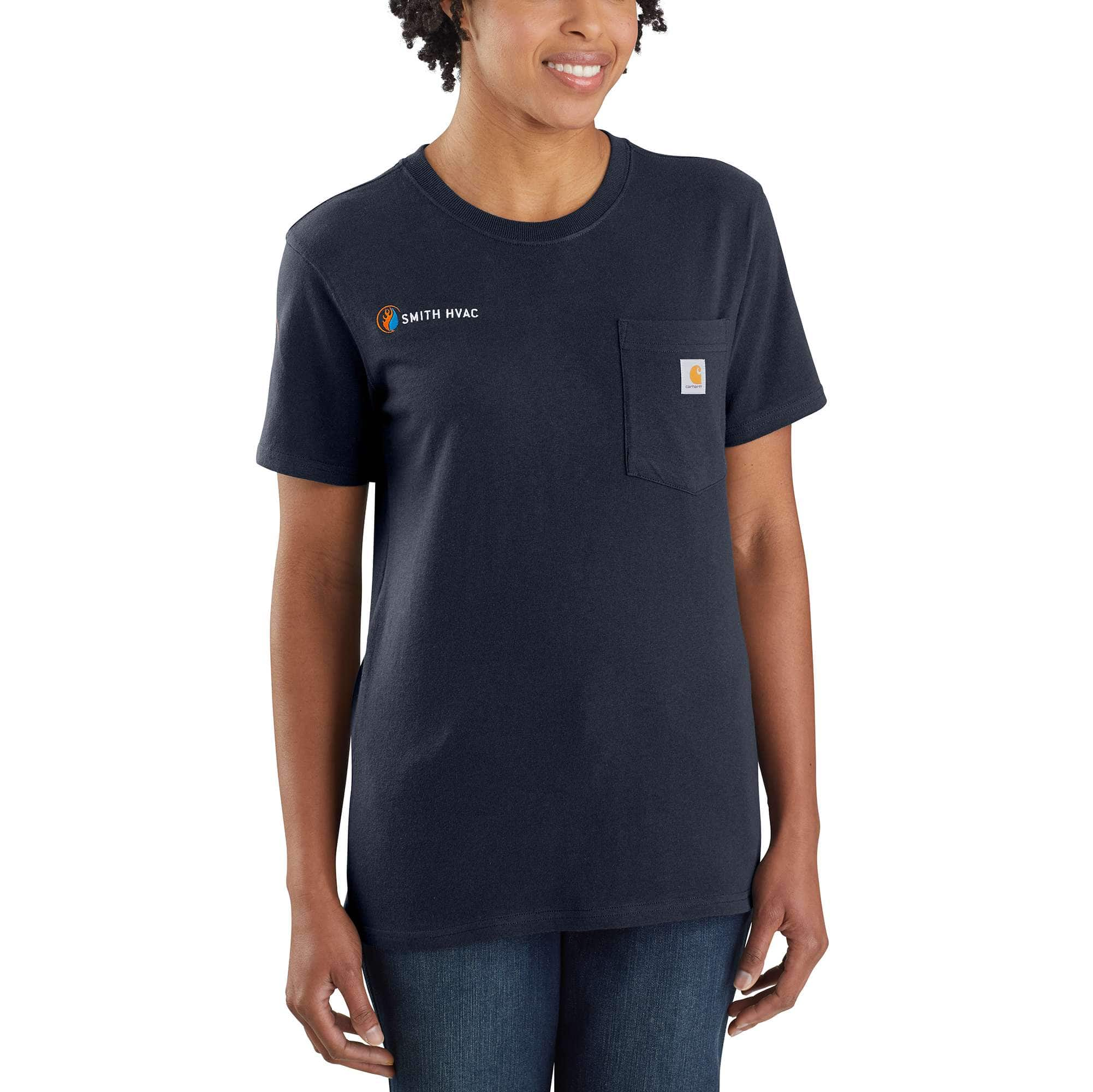 Carhartt Women's Relaxed Fit Lightweight Short-Sleeved Logo T-Shirt -  Traditions Clothing & Gift Shop