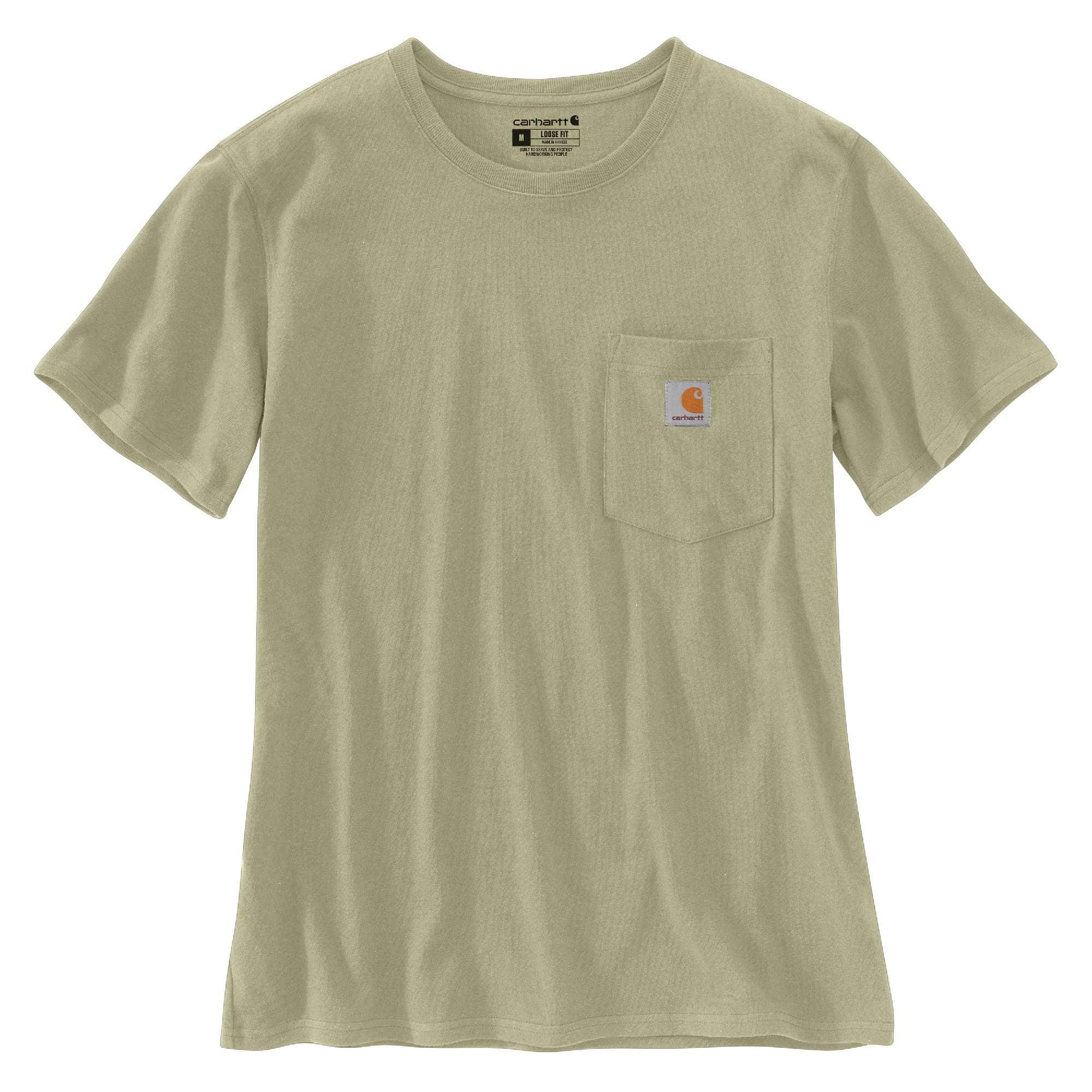 Carhartt Women's Force Short Sleeve Pocket T-shirt - Blackberry