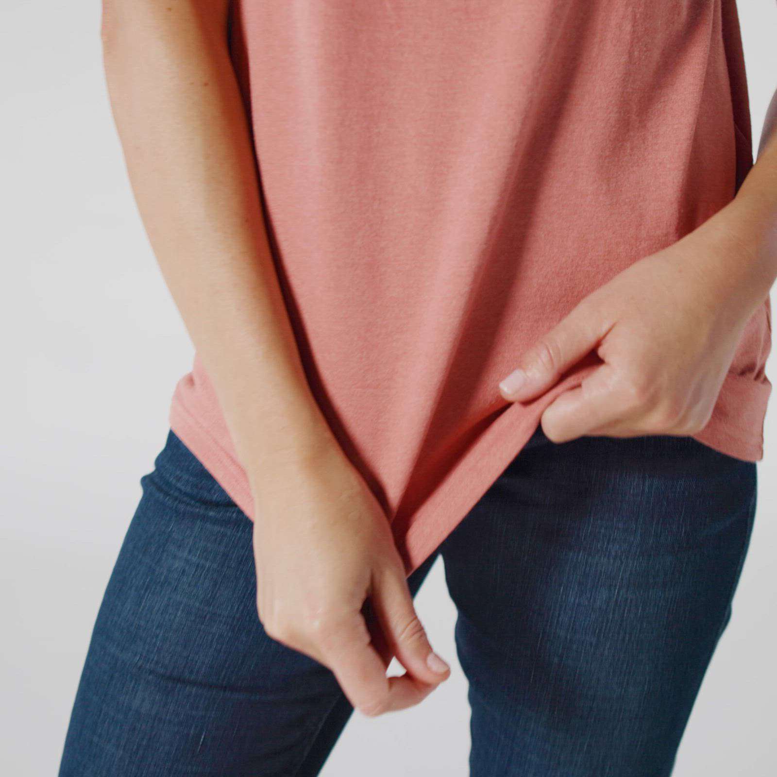 Additional thumbnail 2 of Women's Loose Fit Heavyweight Short-Sleeve Pocket T-Shirt