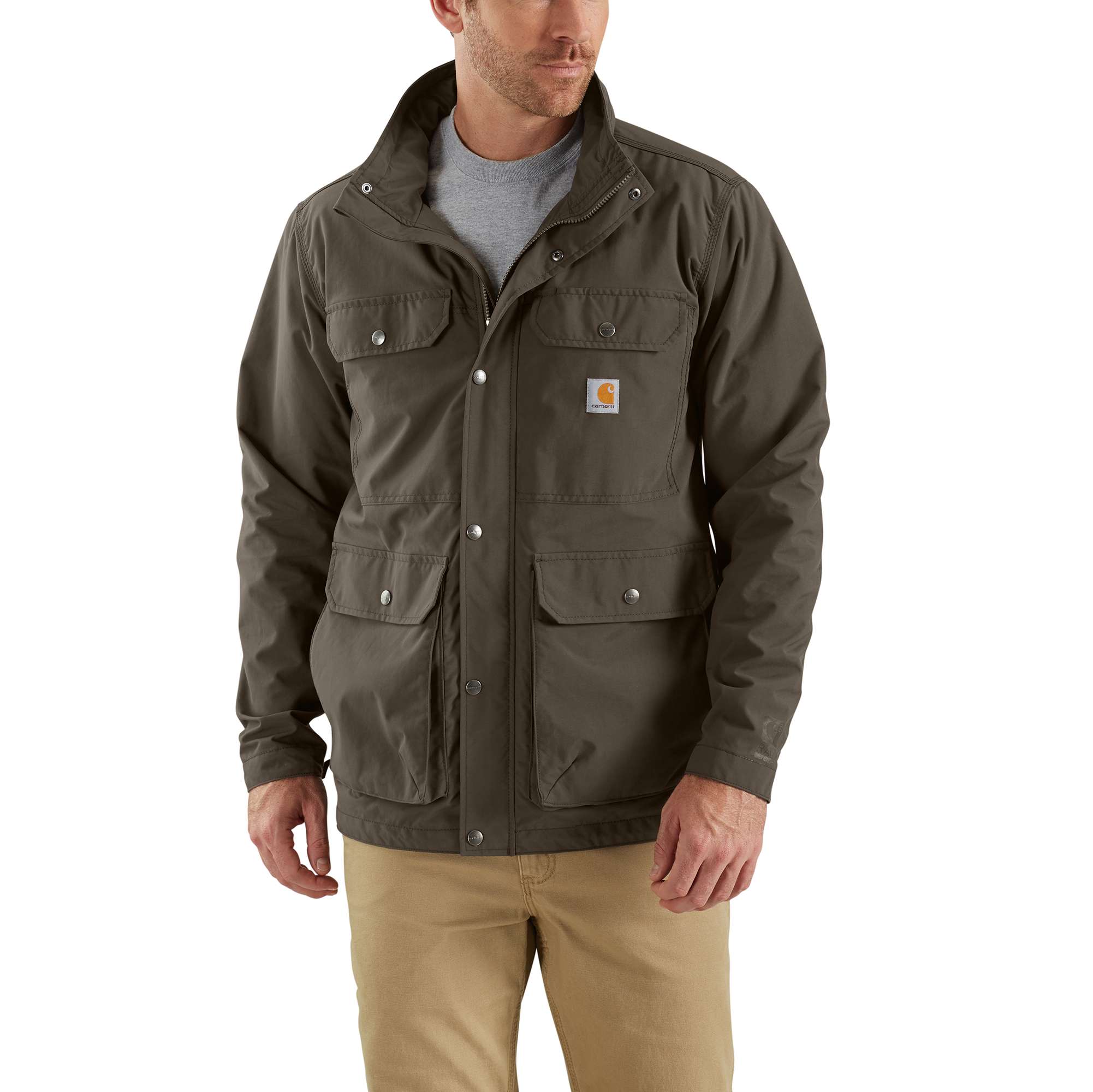 mens utility jacket with hood