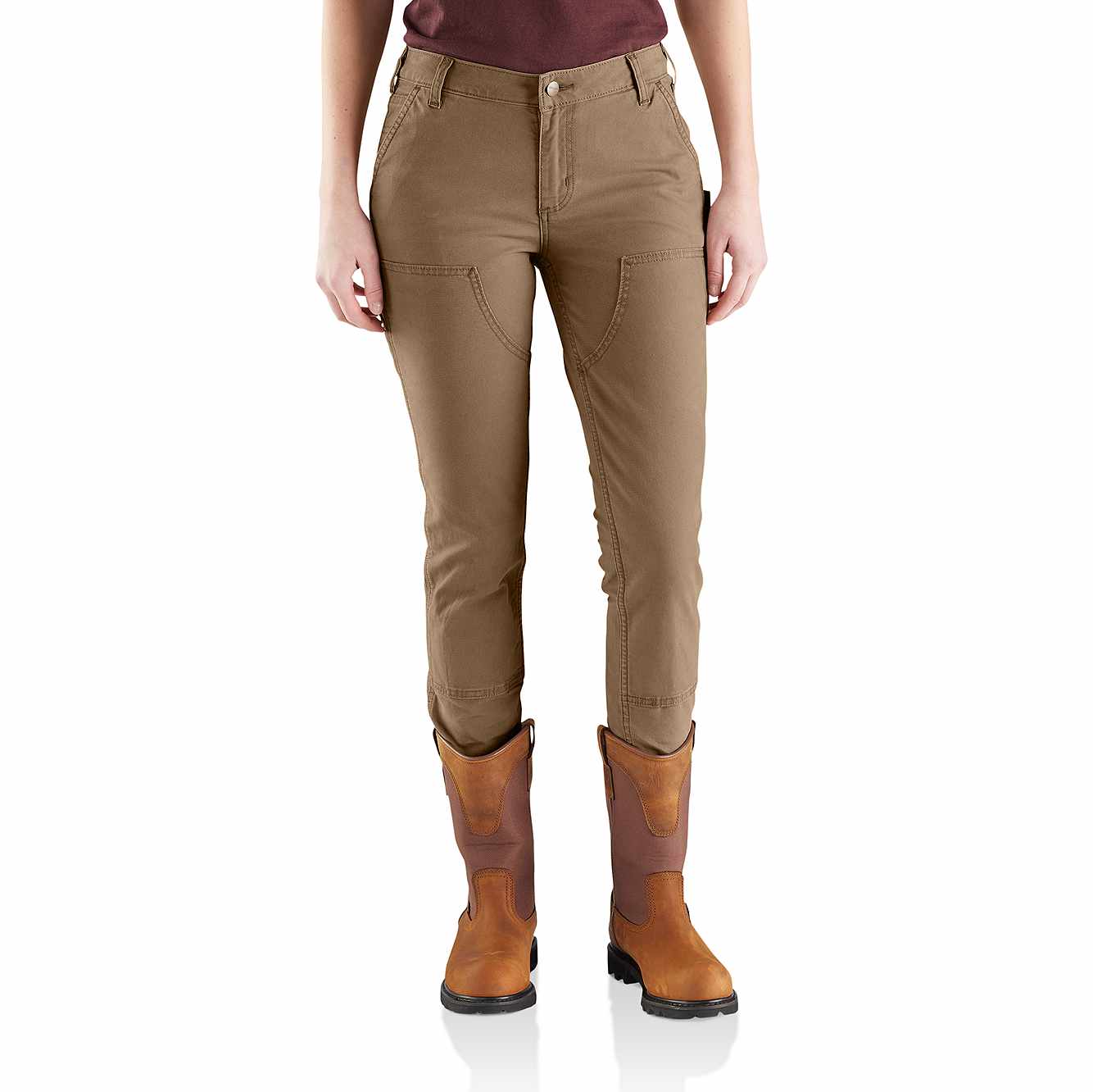 Women's Slim-Fit Crawford Double-Front Pant OUT_103223 | Carhartt