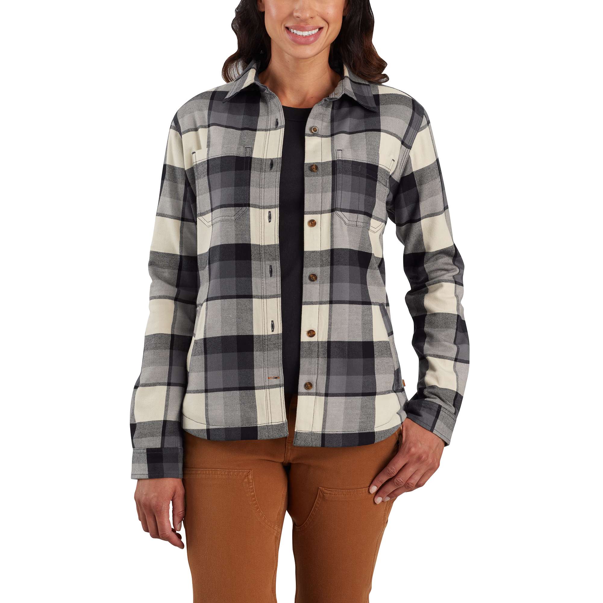 Women's Rugged Flex® Hamilton Fleece-Lined Shirt | Carhartt