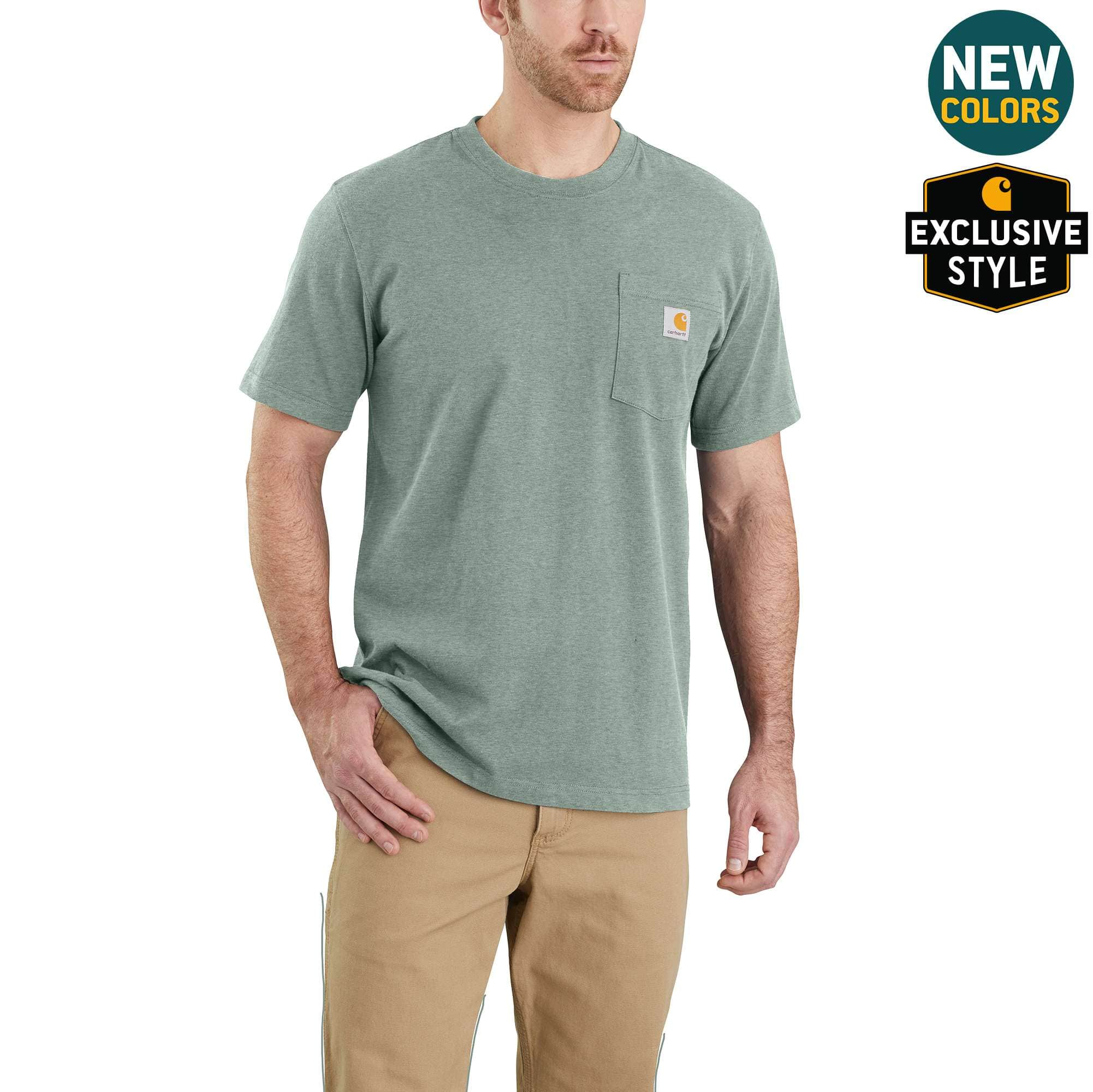 CARHARTT Men's Relaxed Fit Heavyweight Short Sleeve Pocket Tee   Bob's