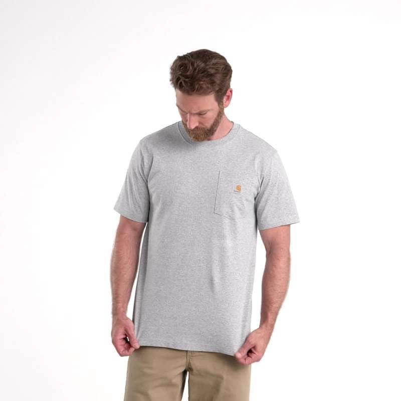 Carhartt Force® Relaxed Fit Midweight Long-Sleeve Quarter-Zip Mock-Neck T-Shirt