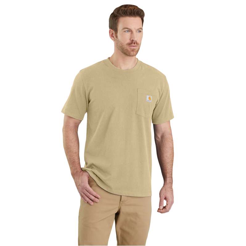 Carhartt  Beach Heather Relaxed Fit Heavyweight Short-Sleeve Pocket T-Shirt