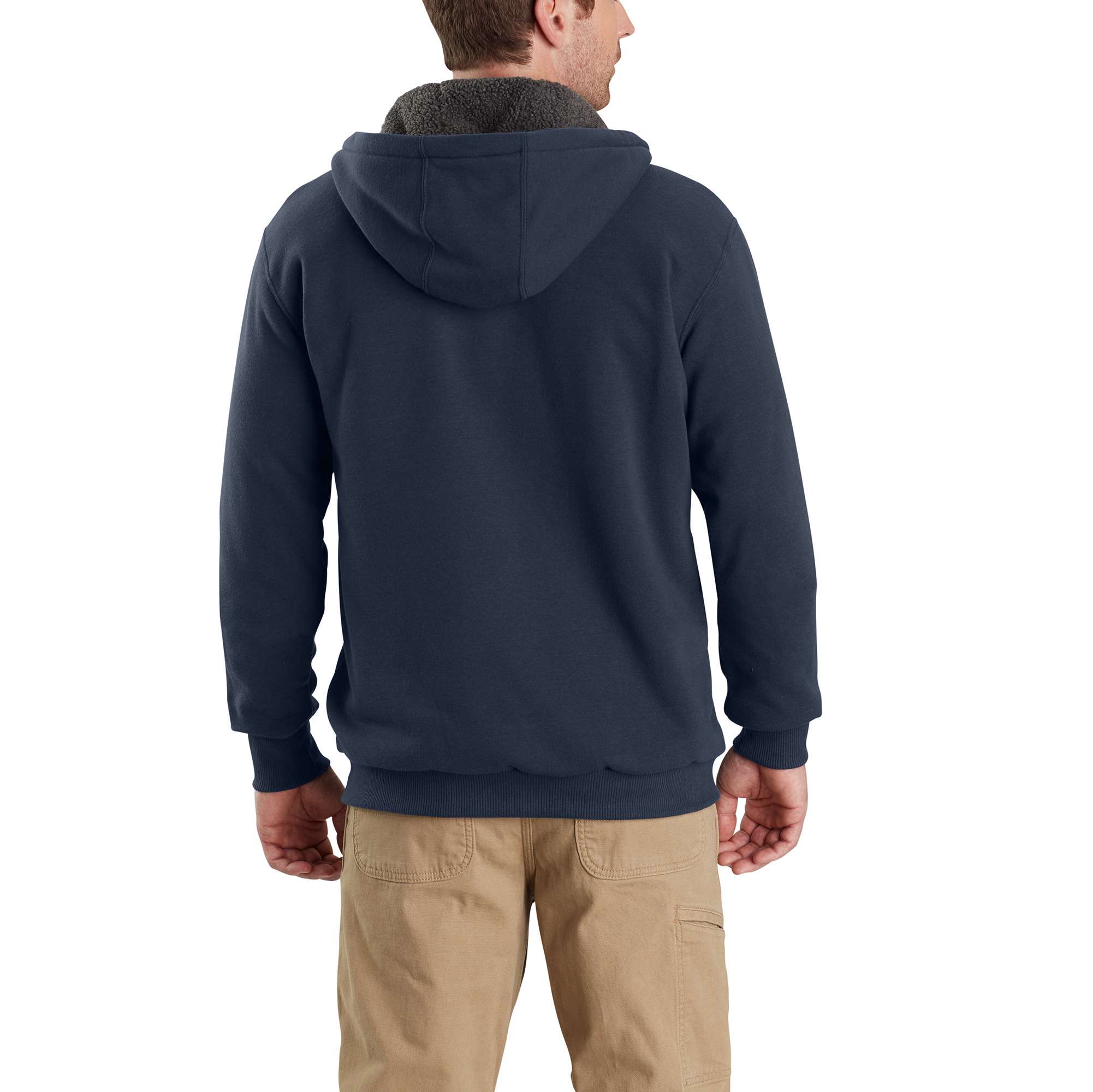 Additional thumbnail 2 of Rain Defender® Relaxed Fit Midweight Sherpa-Lined Full-Zip Sweatshirt
