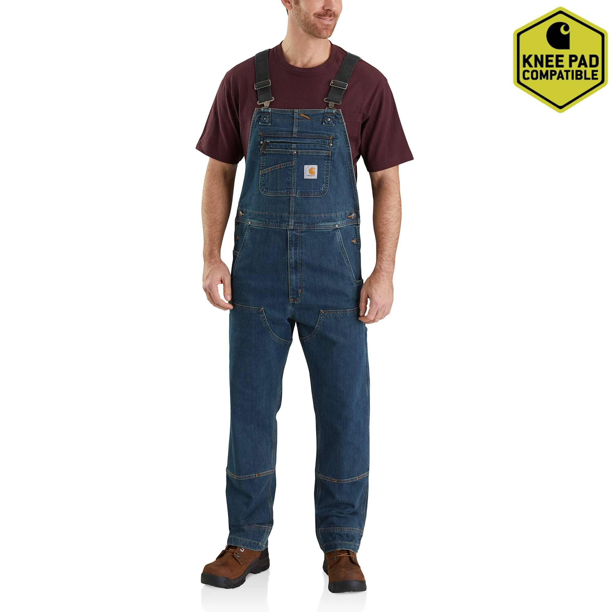 big and tall denim overalls