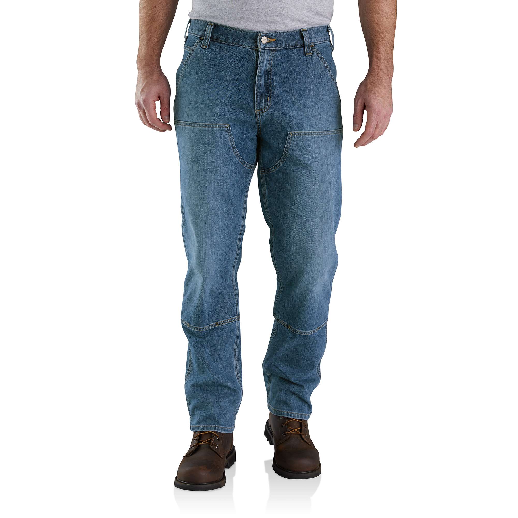 Rugged Flex Relaxed Fit Double Front Utility Jean L36 Carhartt