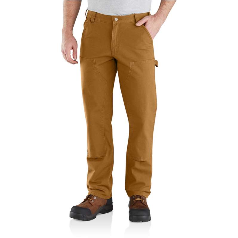 Men's Utility Double-Knee Work Pant - Relaxed Fit - Rugged Flex® - Duck