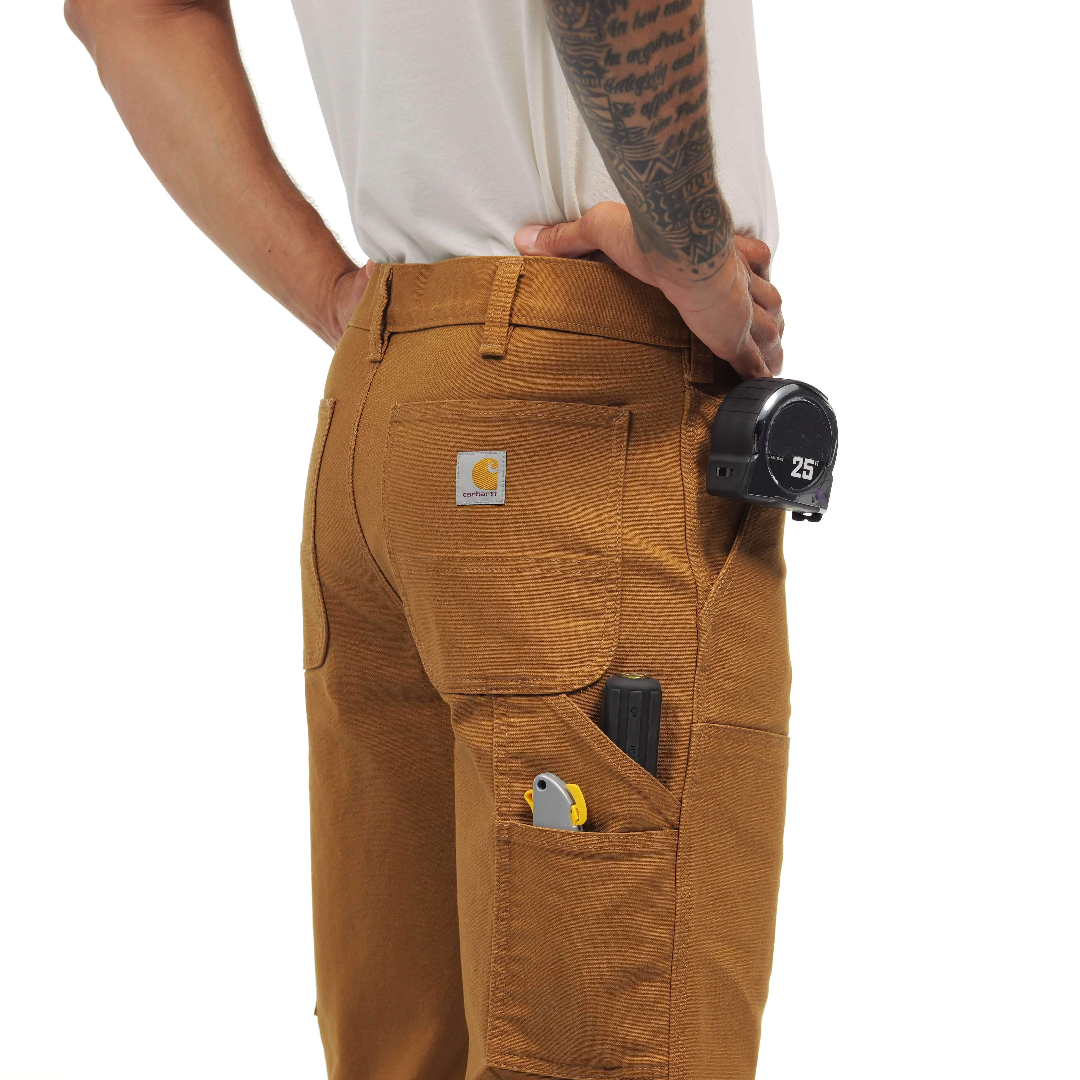 Additional thumbnail 4 of Men's Utility Double-Front Work Pant - Relaxed Fit - Rugged Flex® - Duck