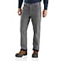 Additional thumbnail 1 of Rugged Flex® Relaxed Fit Canvas Flannel-Lined Utility Work Pant