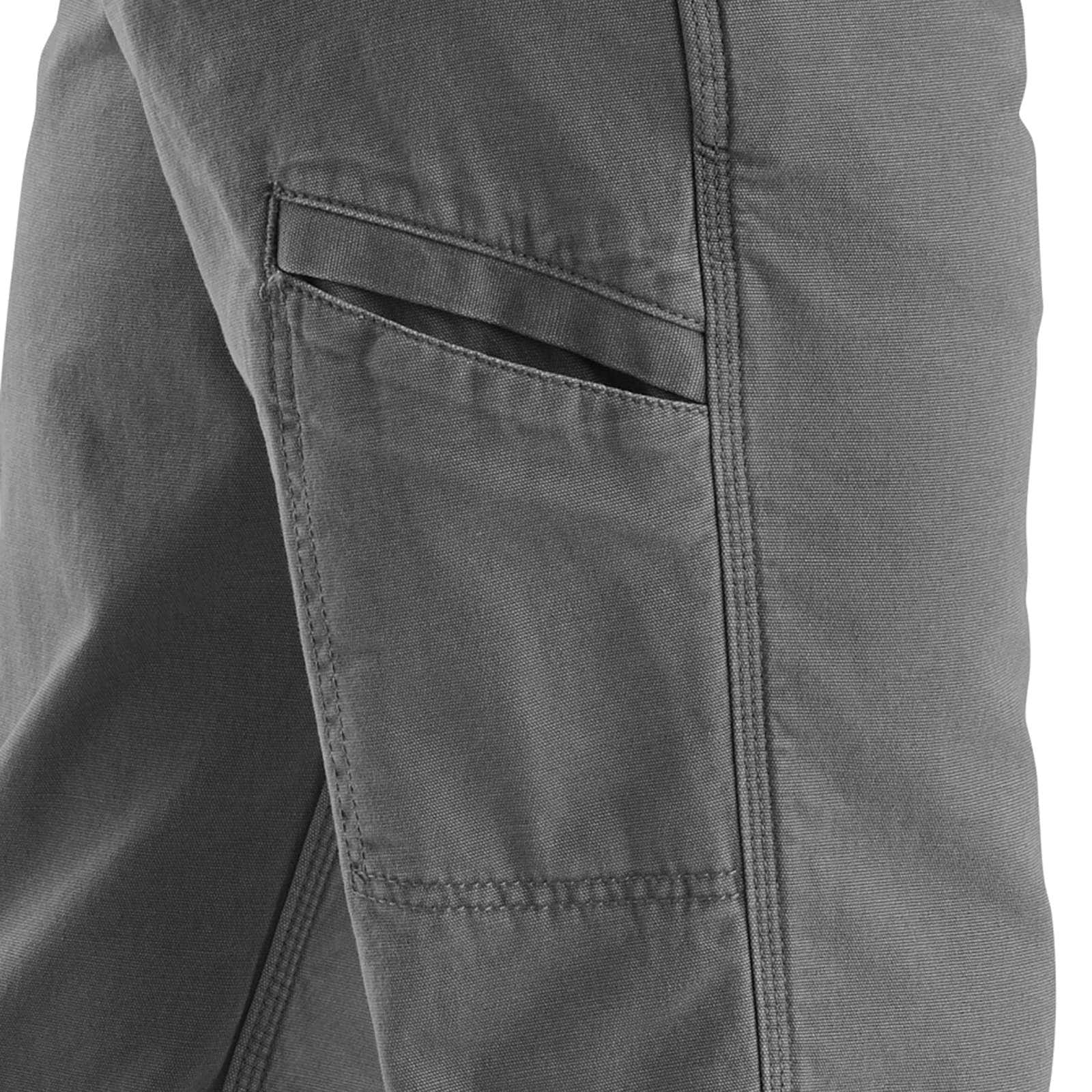 Additional thumbnail 7 of Rugged Flex® Relaxed Fit Canvas Fleece-Lined Utility Work Pant