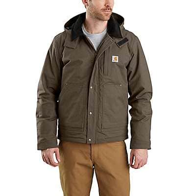Carhartt Men's Black Full Swing® Relaxed Fit Ripstop Insulated Jacket - 3 Warmest Rating