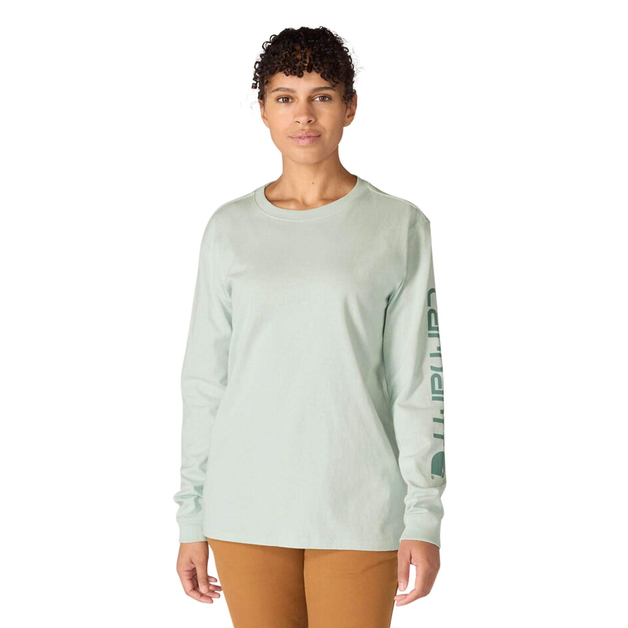 Carhartt Women's Dearborn Loose LS Logo T-Shirt