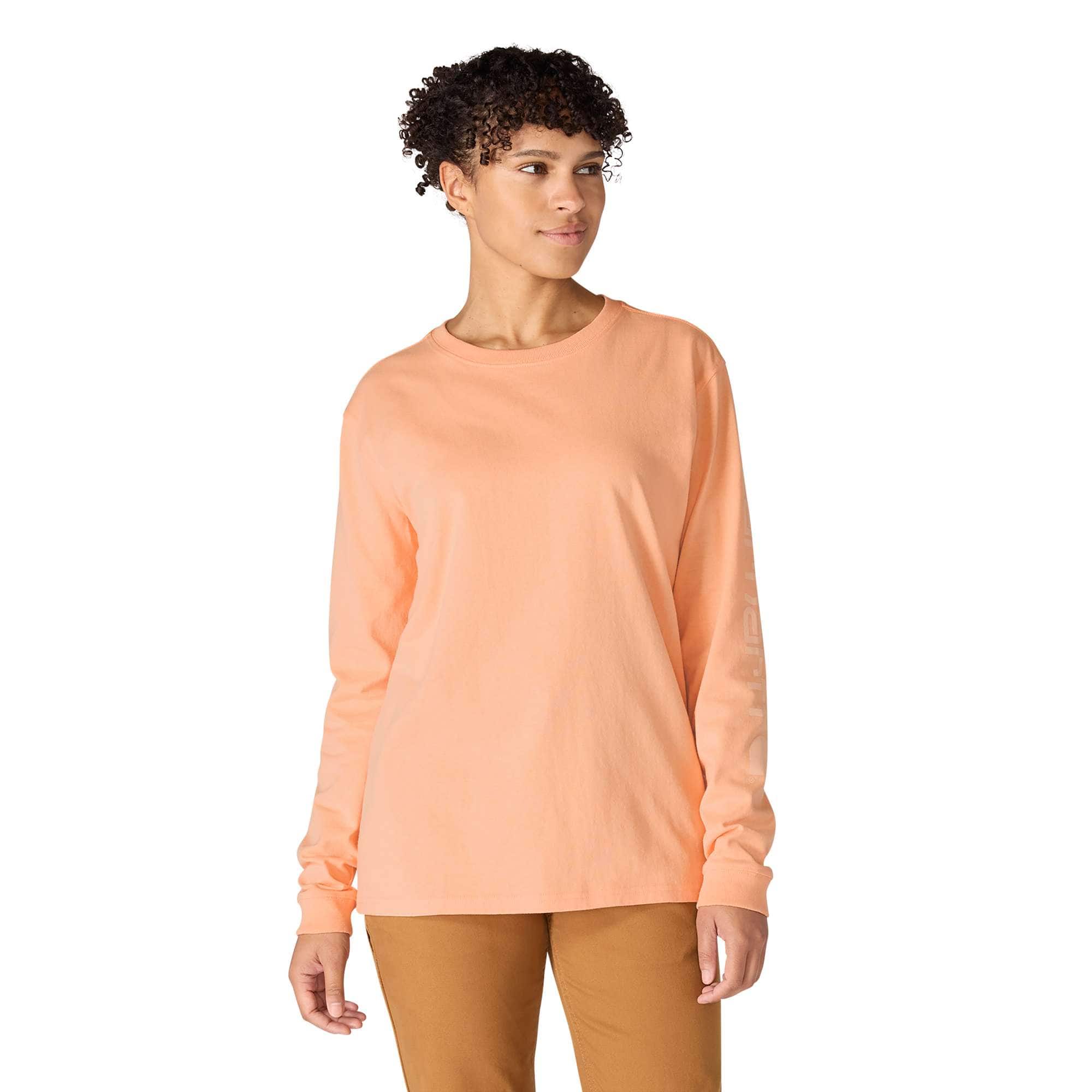 Carhartt Women's Dearborn Loose LS Logo T-Shirt