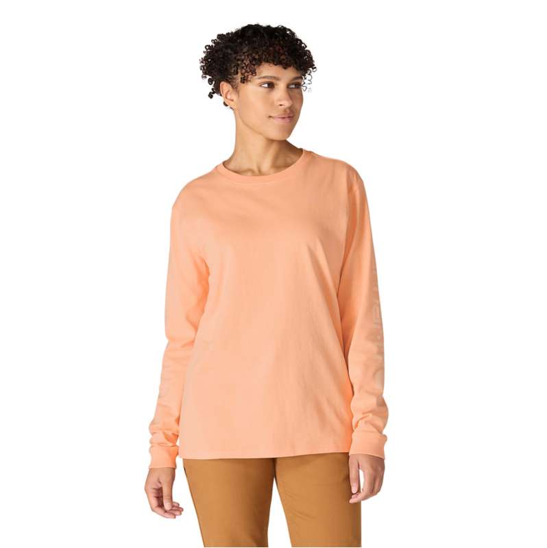 Carhartt  Coral Reef Women's Dearborn Loose LS Logo T-Shirt