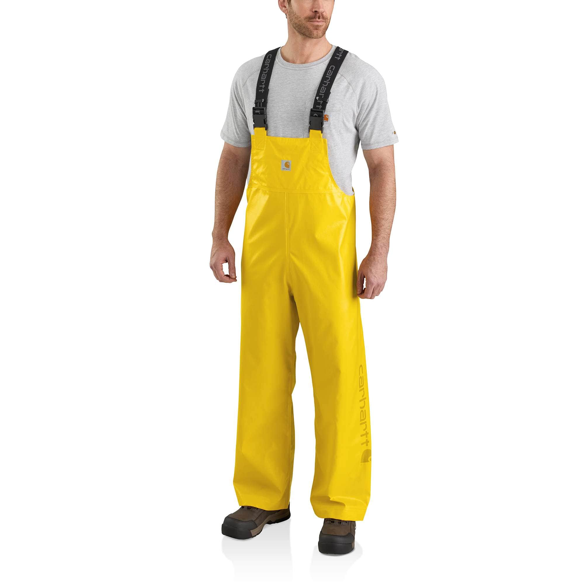 Men's Lightweight Waterproof Rainstorm Bib Overalls 103506 Carhartt