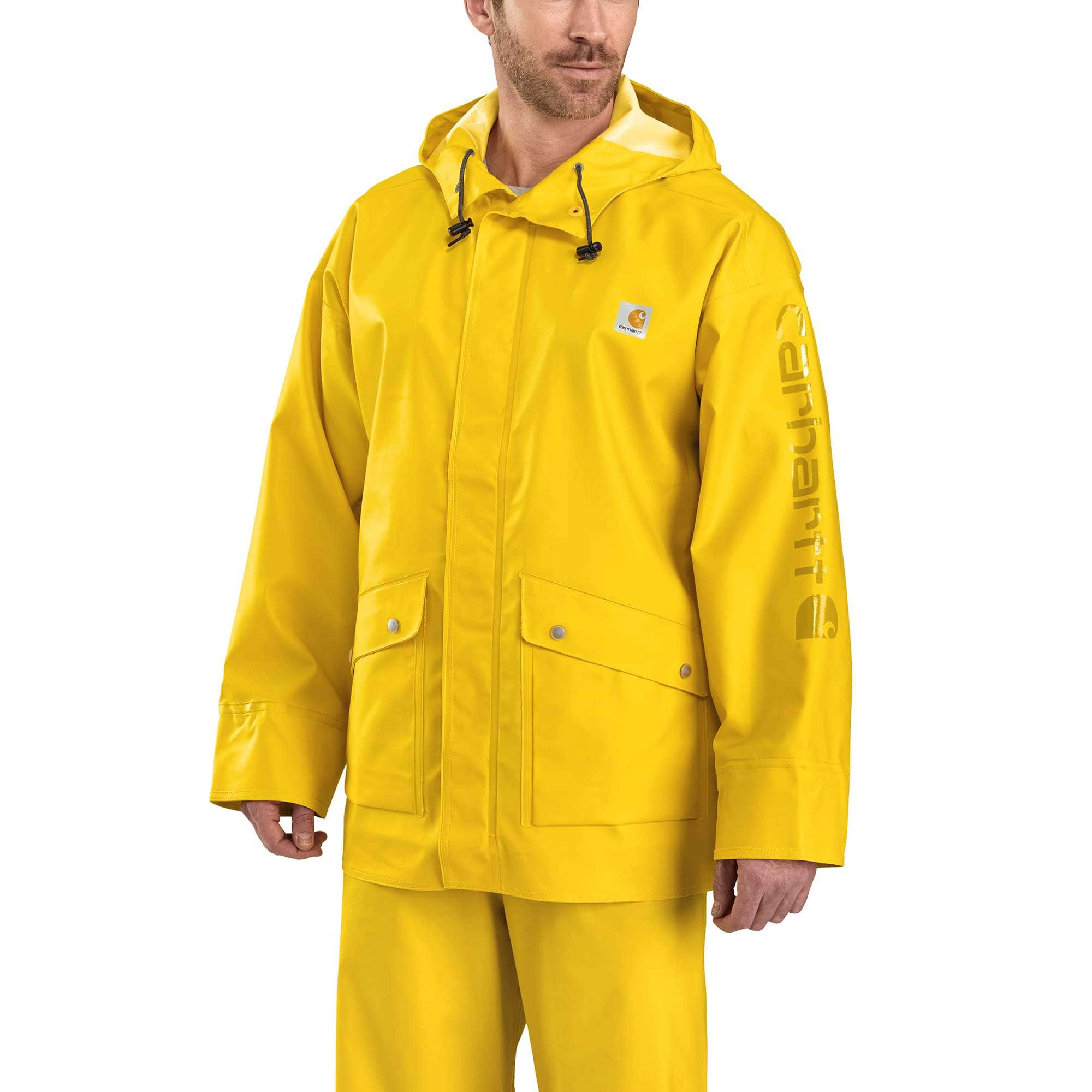 carhartt fishing rain suit