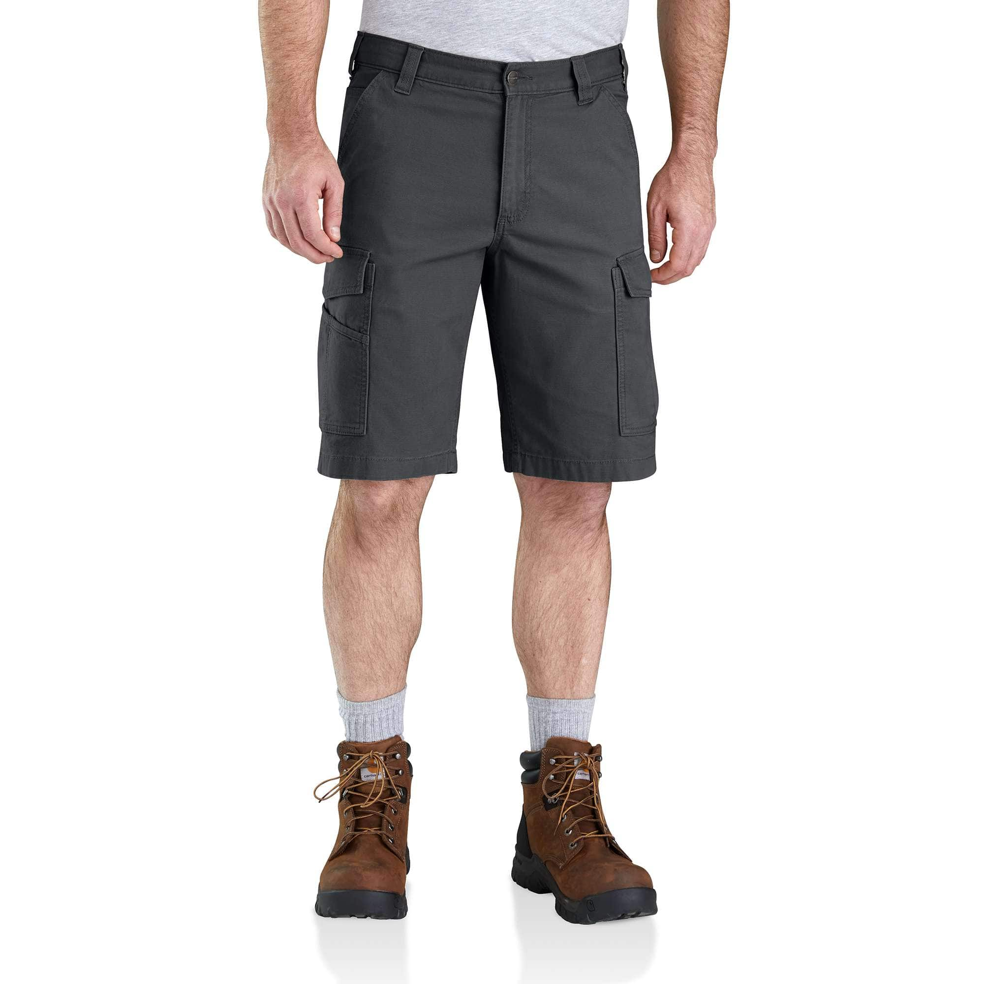 Carhartt Men's Rugged Flex Relaxed Fit Canvas Cargo Work Short