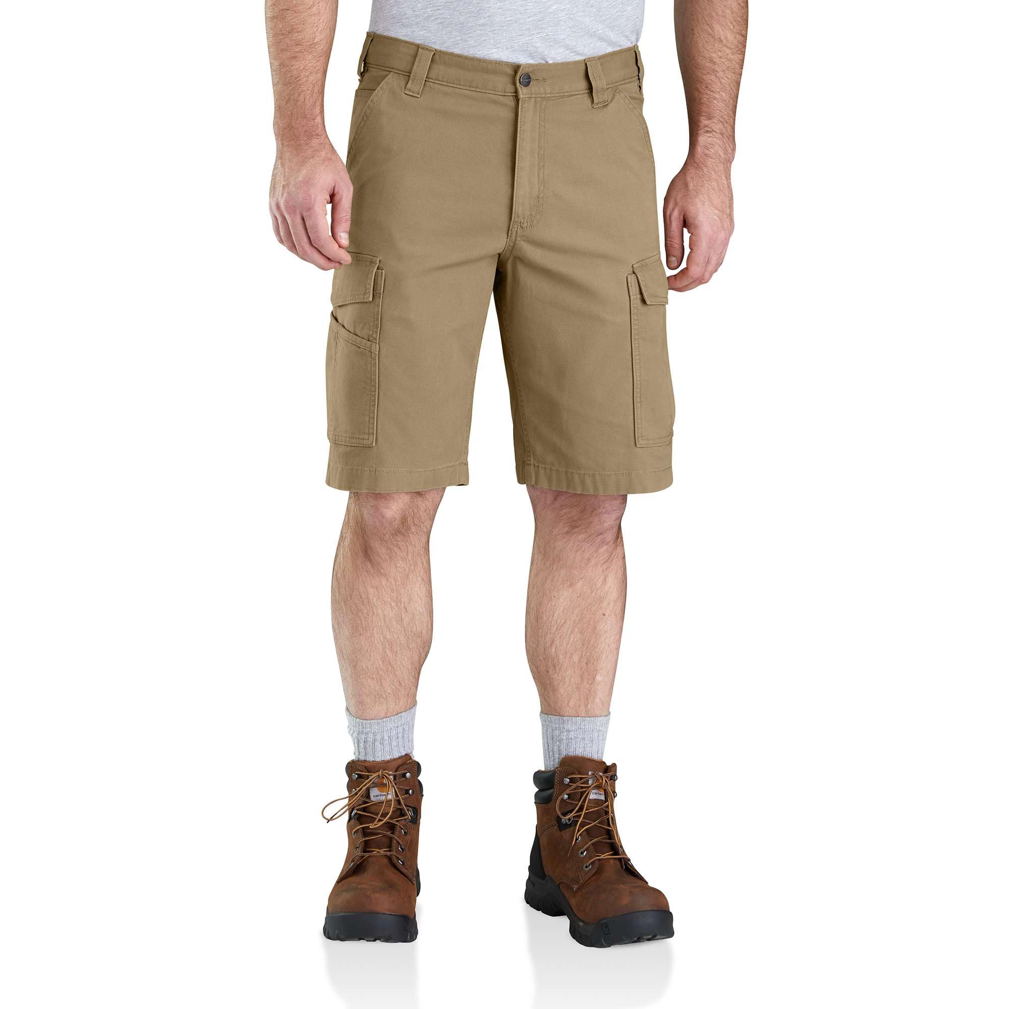 Rugged Flex Relaxed Fit Canvas Cargo Work Short Gear Carhartt