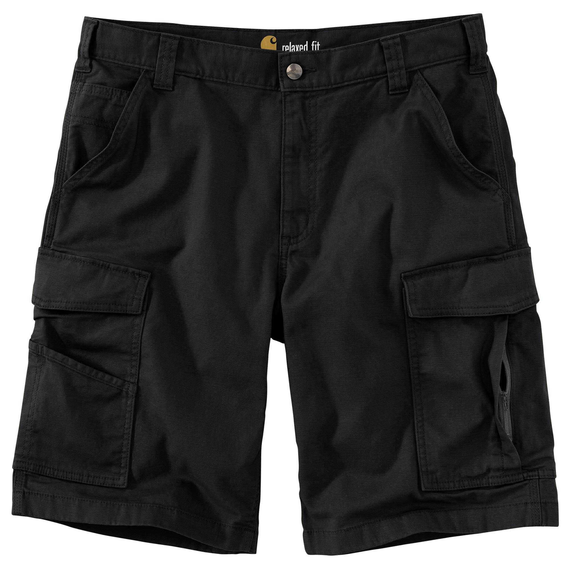 Rugged Flex® Relaxed Fit Canvas Cargo Work Short