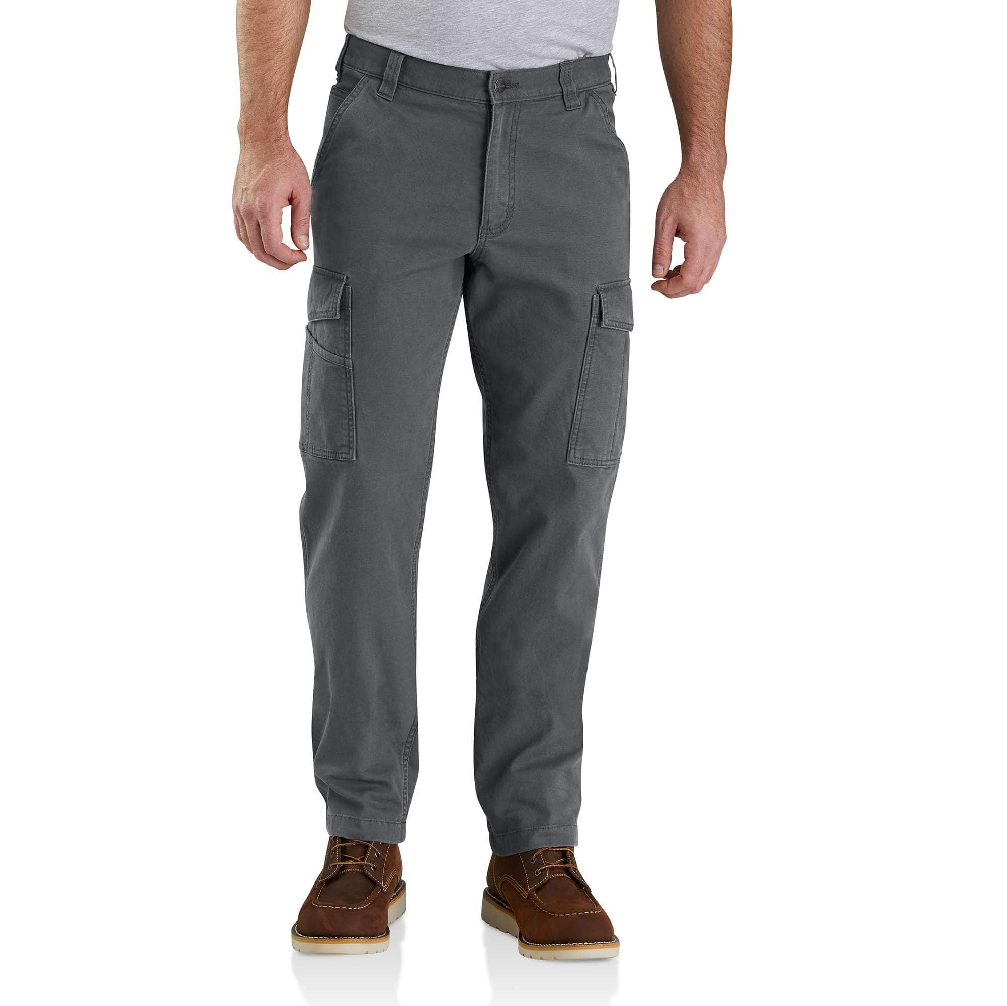 CARHARTT SLAM PANT Men Trousers Size W30 L34 Slim Fit Zip Fly Stretch Grey  k9408