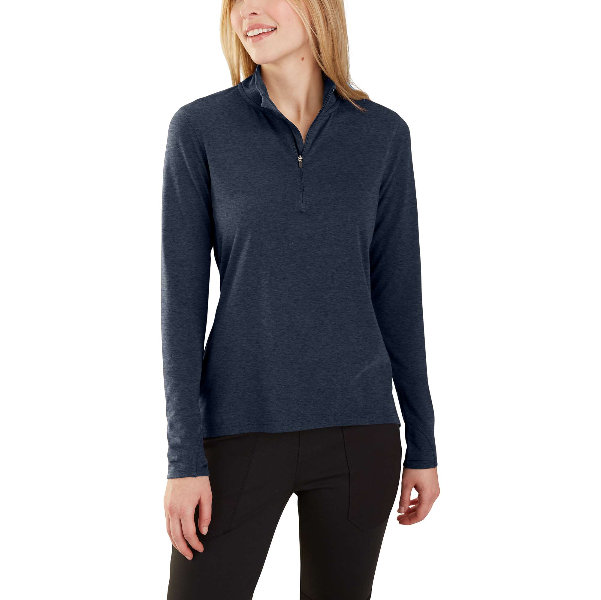 Women's Carhartt Force® Delmont QuarterZip Shirt Carhartt