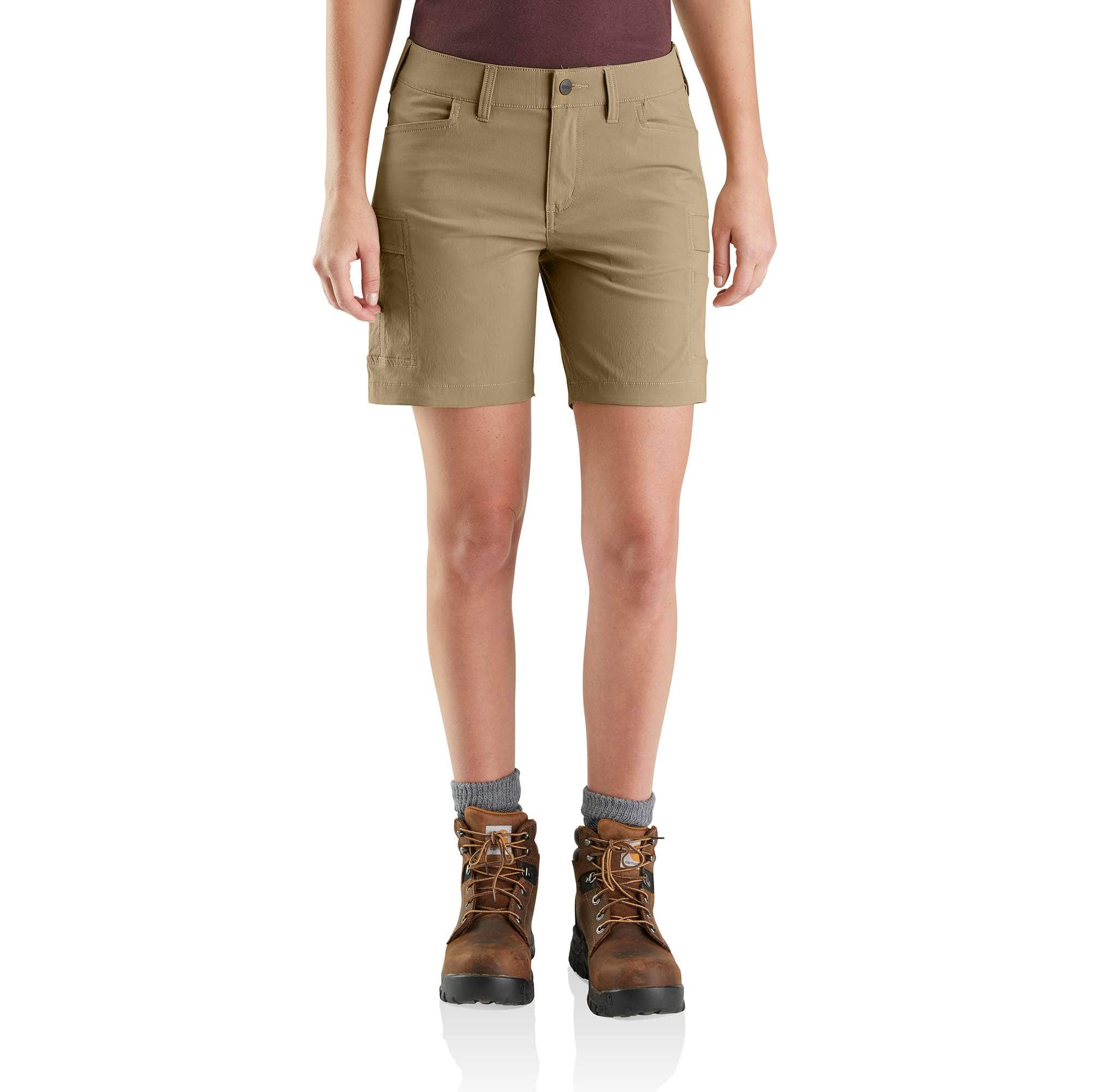 Carhartt Women's Force Relaxed Fit Lightweight Ripstop Cargo Work Short