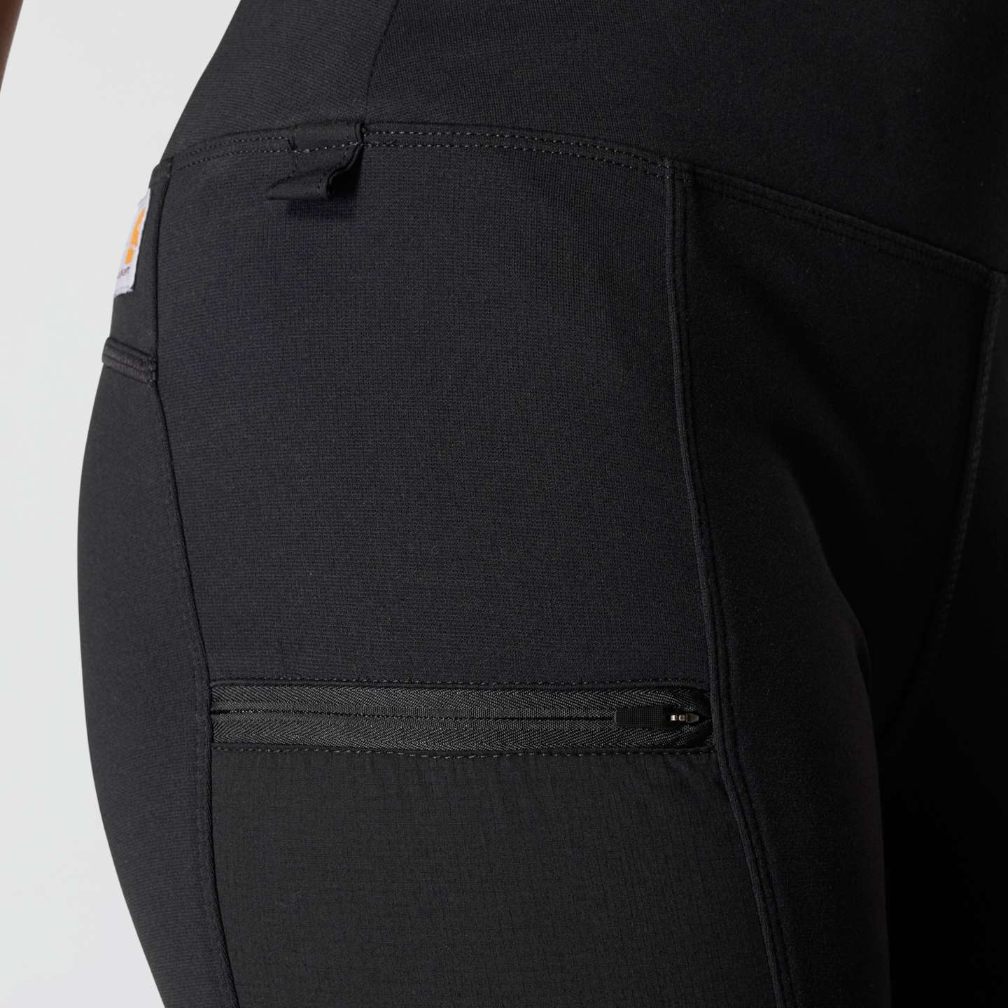 Женские леггинсы Carhartt Force Lightweight, цвет: Чёрный — фото 5