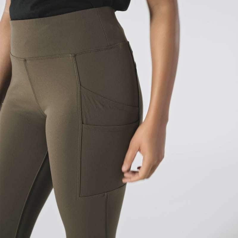 Women's Work Overall - Loose Fit - Canvas - Rugged Flex® - Double Knee