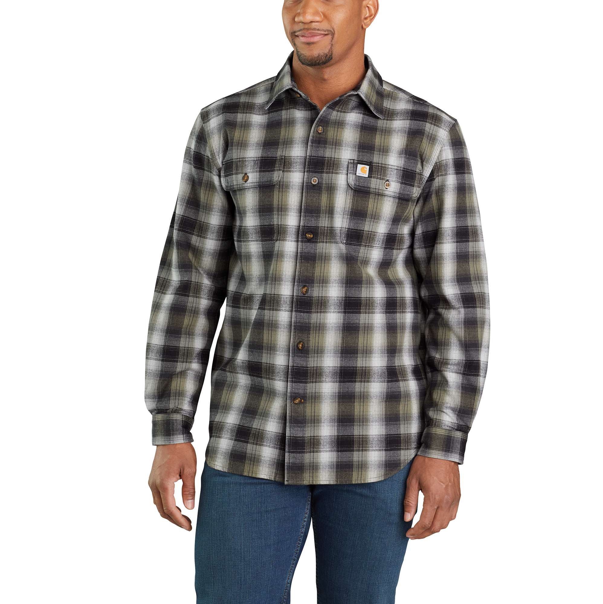 carhartt hubbard slim fit flannel