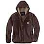 Additional thumbnail 1 of Men's Sherpa-Lined Utility Jacket - Relaxed Fit - Washed Duck