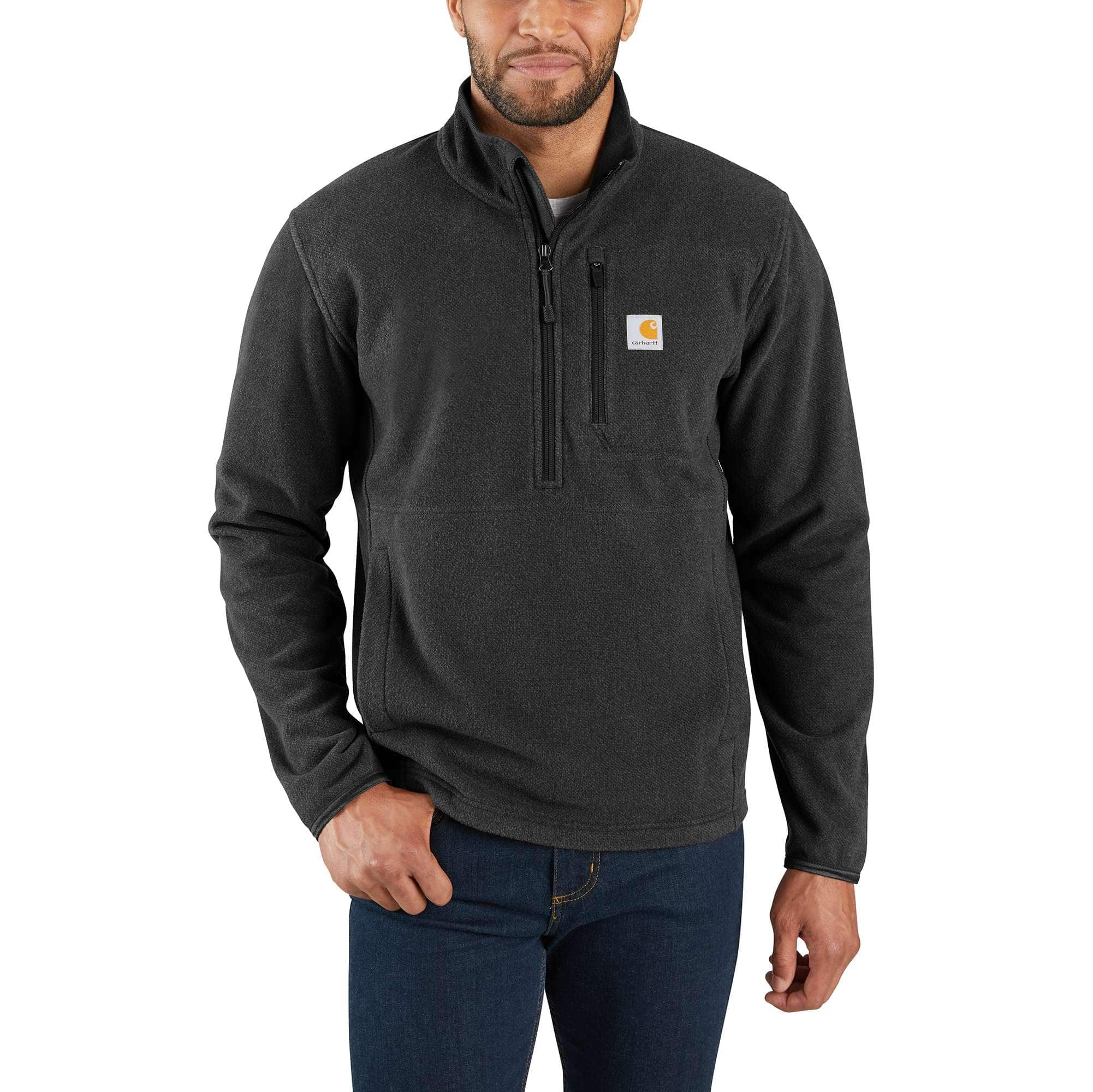 carhartt half zip hoodie