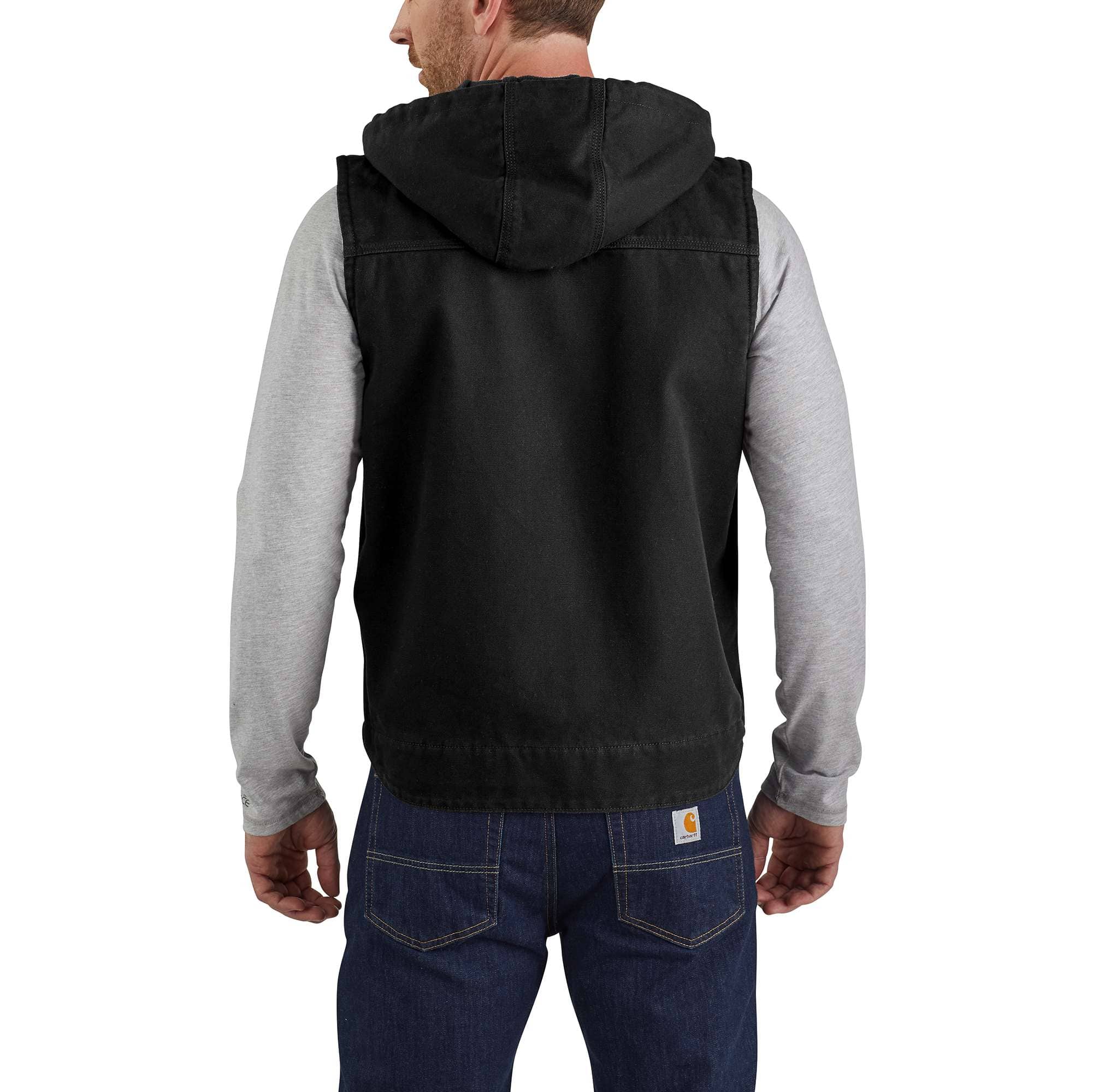 carhartt vest with hoodie