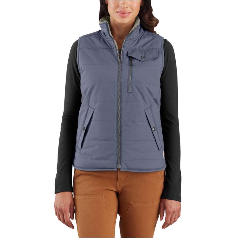 Carhartt  Folkstone Gray Women's Utility Sherpa-Lined Vest