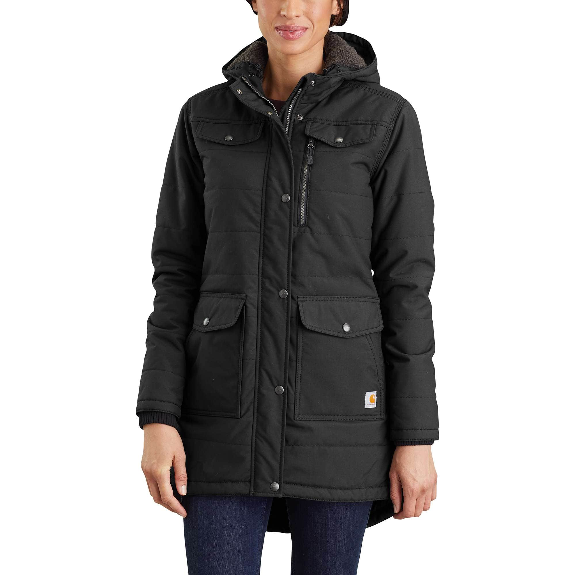 womens carhartt jacket with fur hood