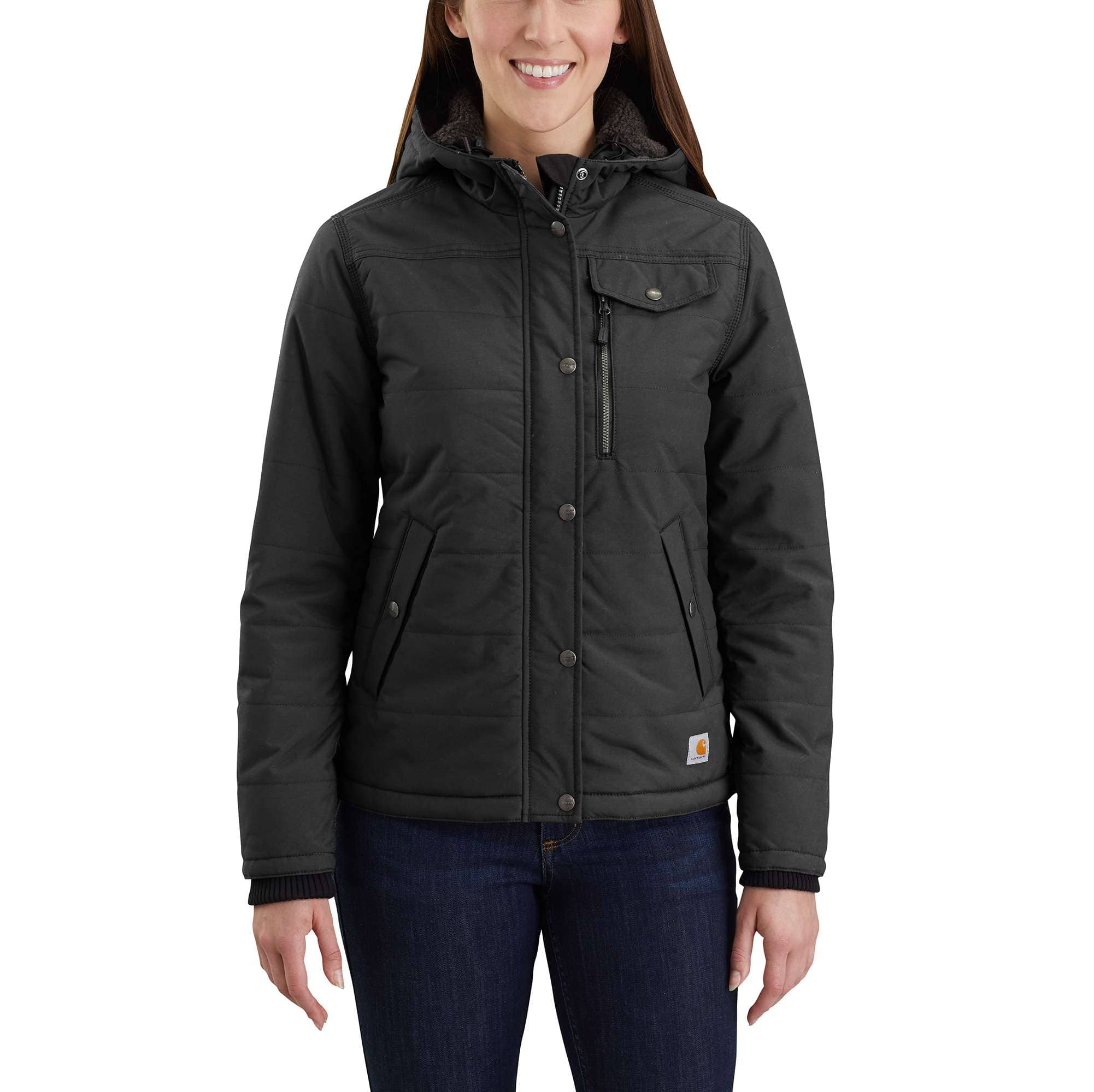 women's utility jacket with hood