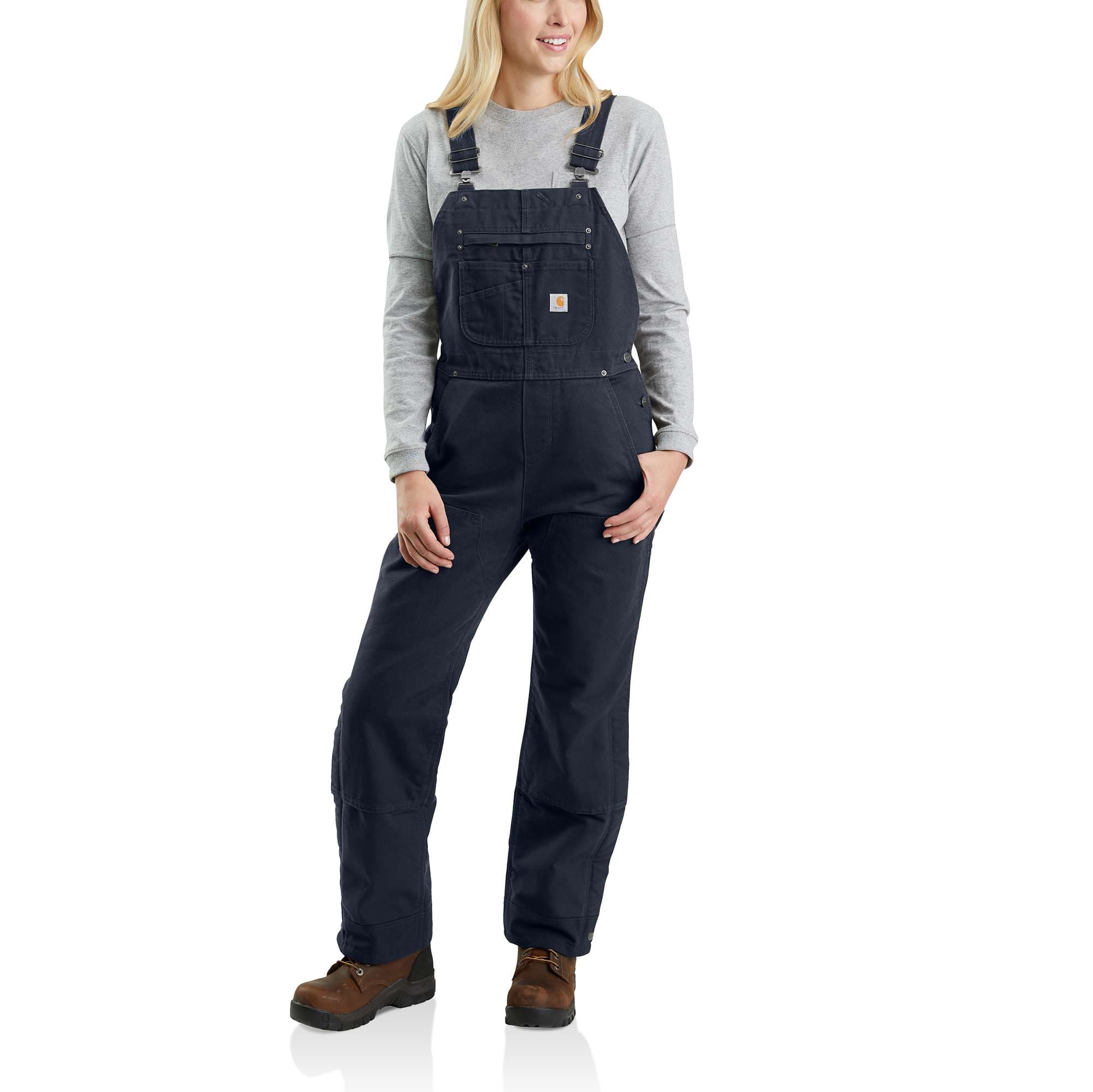 carhartt bib overall blue light true stone (LAST SIZE 29) –