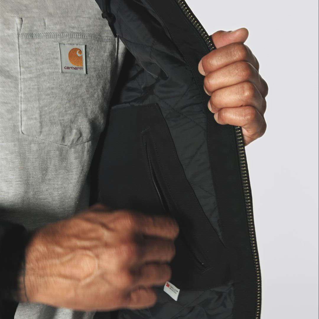 Additional thumbnail 2 of Men's Insulated Active Jac - Loose Fit - Washed Duck - 3 Warmest Rating