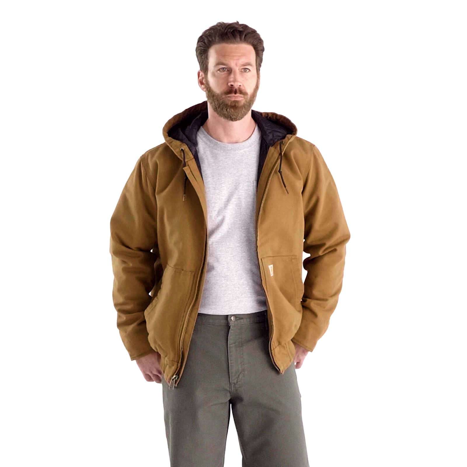 Additional thumbnail 2 of Men's Insulated Active Jac - Loose Fit - Washed Duck - 3 Warmest Rating