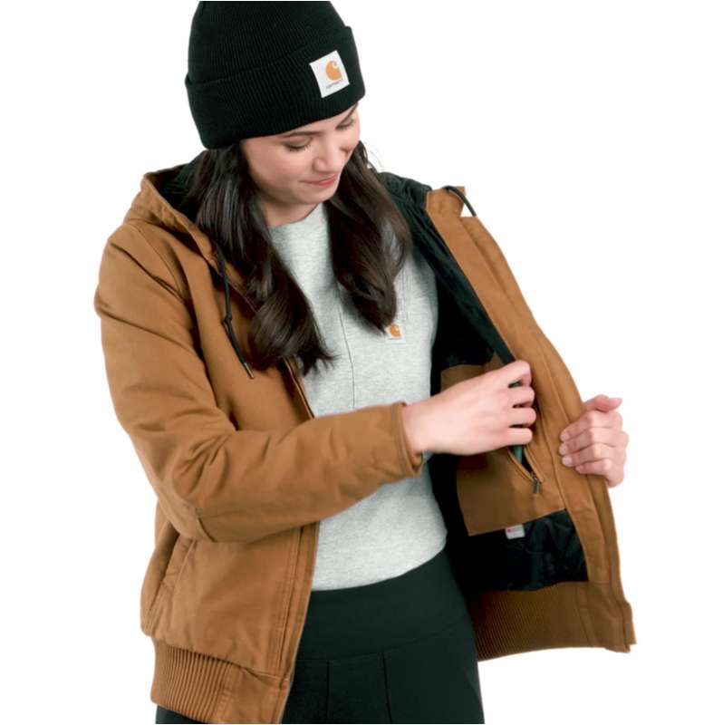 Carhartt  undefined Women's Active Jac - Loose Fit - Washed Duck - 3 Warmest Rating