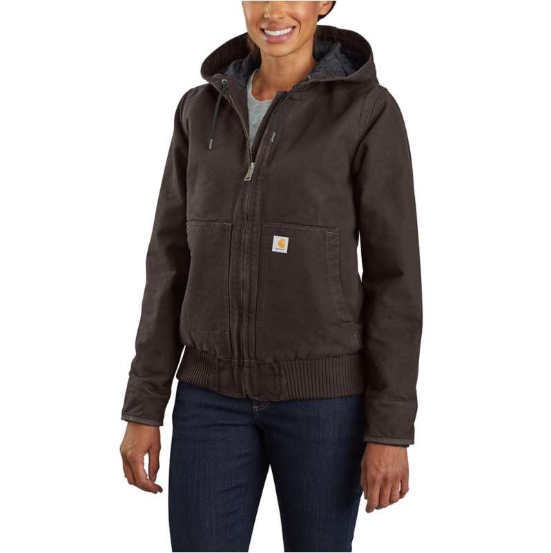 Women S Active Jac Loose Fit Washed Duck 3 Warmest Rating Reg Carhartt