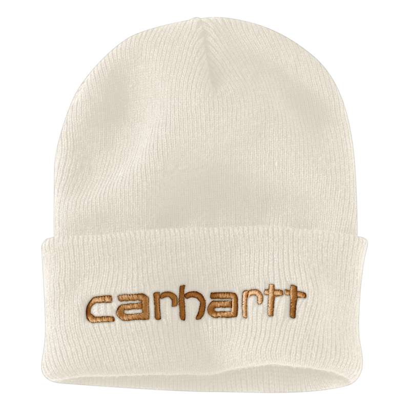 carhartt men's knit insulated logo graphic cuffed beanie