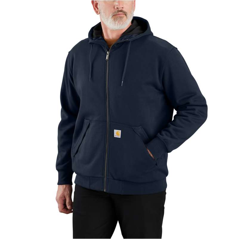 Carhartt  New Navy Rain Defender® Loose Fit Midweight Thermal-Lined Full-Zip Sweatshirt