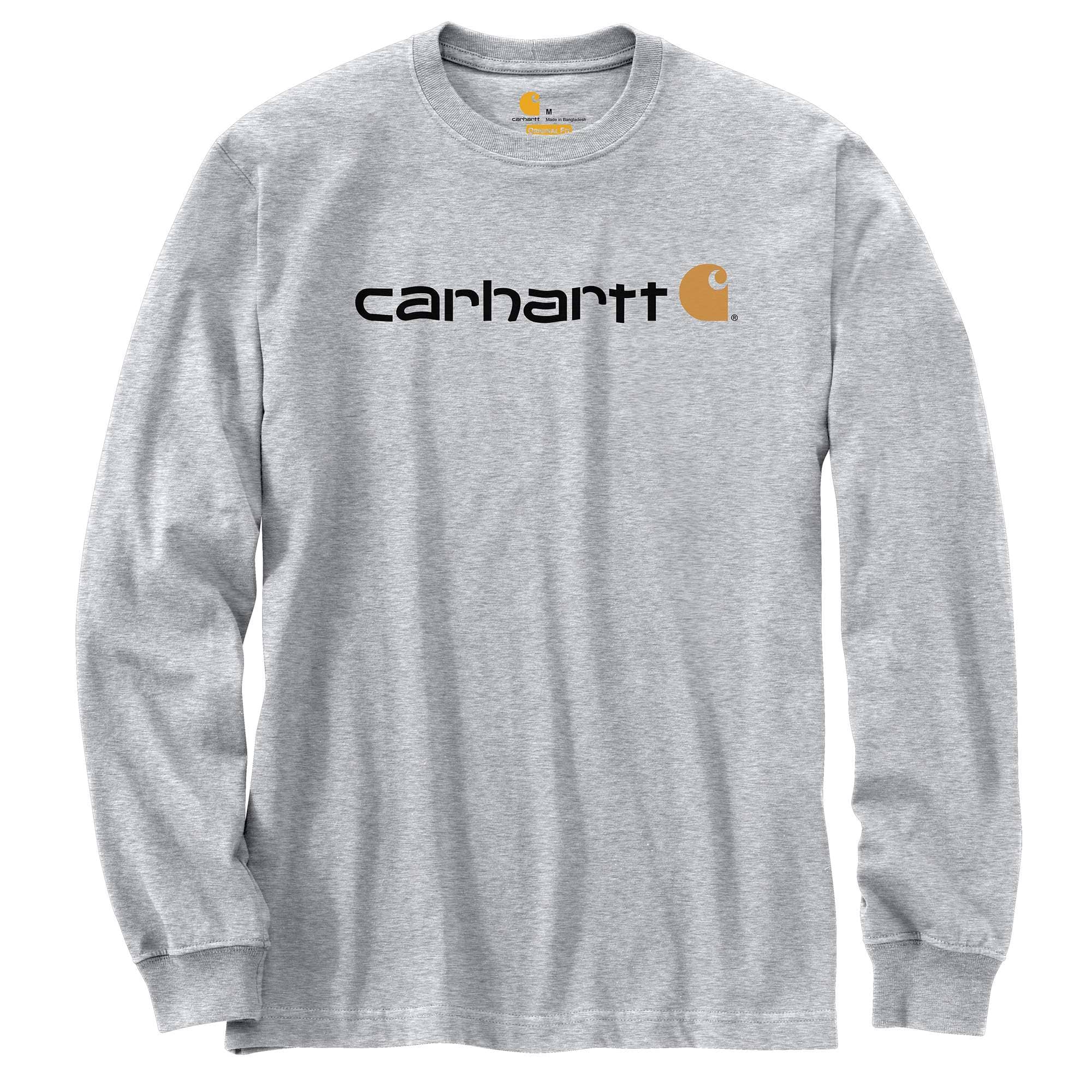 Carhartt Maglia a maniche lunghe con logo Dearborn relaxed