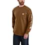 Additional thumbnail 1 of Flame Resistant Carhartt Force® Loose Fit Midweight Long-Sleeve Logo Graphic T-Shirt